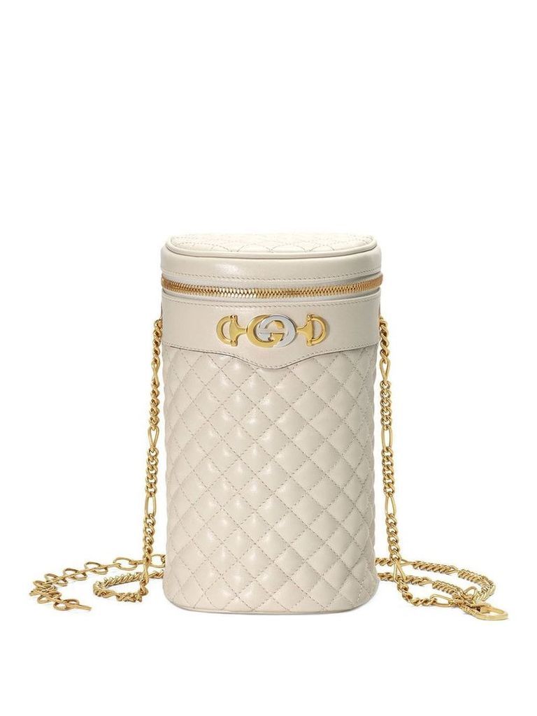 Gucci Zumi quilted belt bag - White