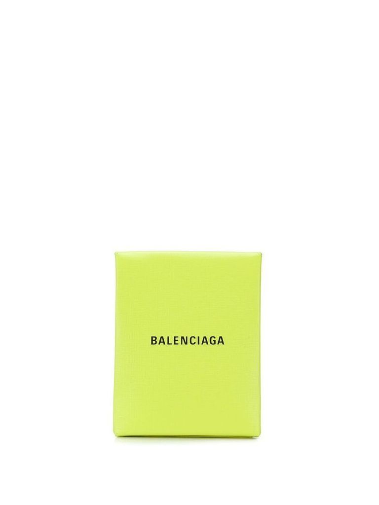 Balenciaga Everyday envelope clutch - Green