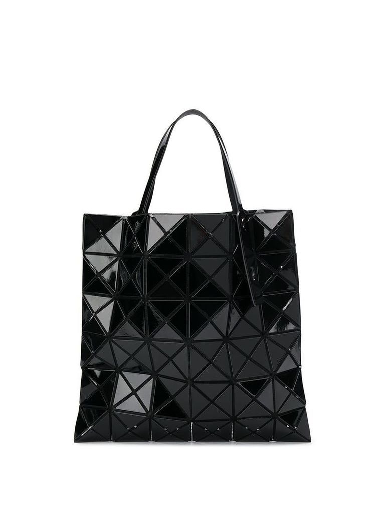 Bao Bao Issey Miyake geometric panel tote - Black