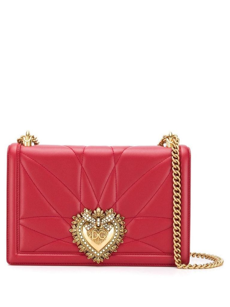 Dolce & Gabbana large Devotion crossbody bag - Red