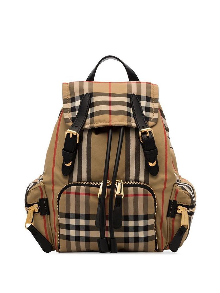 Burberry small Vintage Check backpack - Neutrals