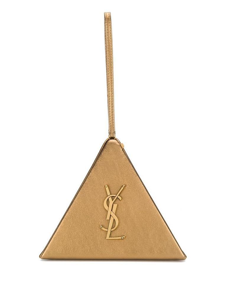 Saint Laurent Pyramid box bag - GOLD