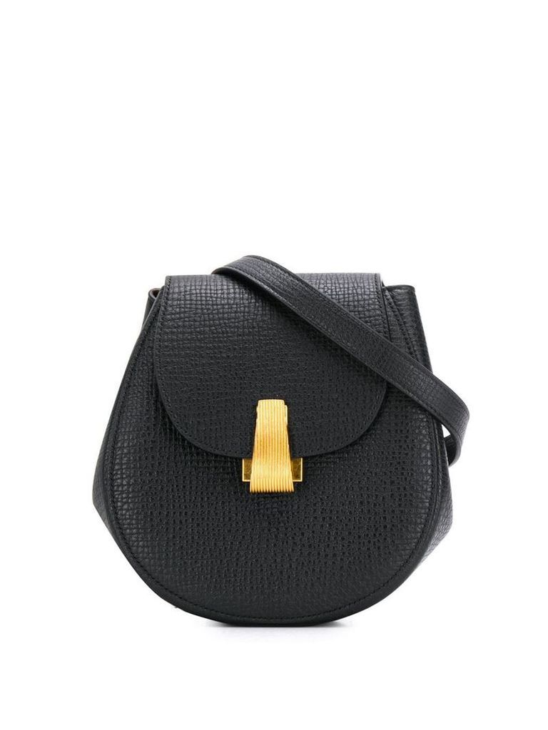 Bottega Veneta foldover top belt bag - Black