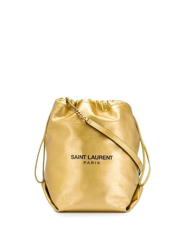 Saint Laurent Teddy bucket bag - GOLD