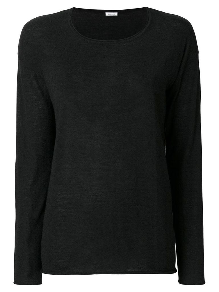 P.A.R.O.S.H. Maglia knitted top - Black