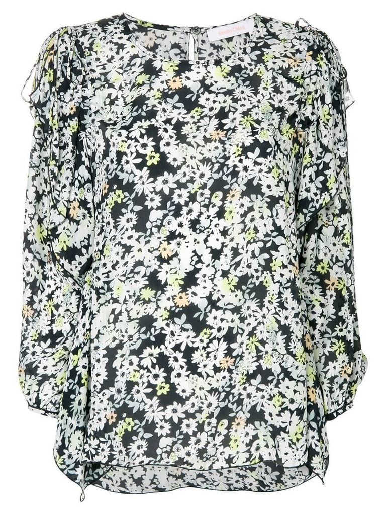 See by Chloé floral ditsy blouse - Multicolour