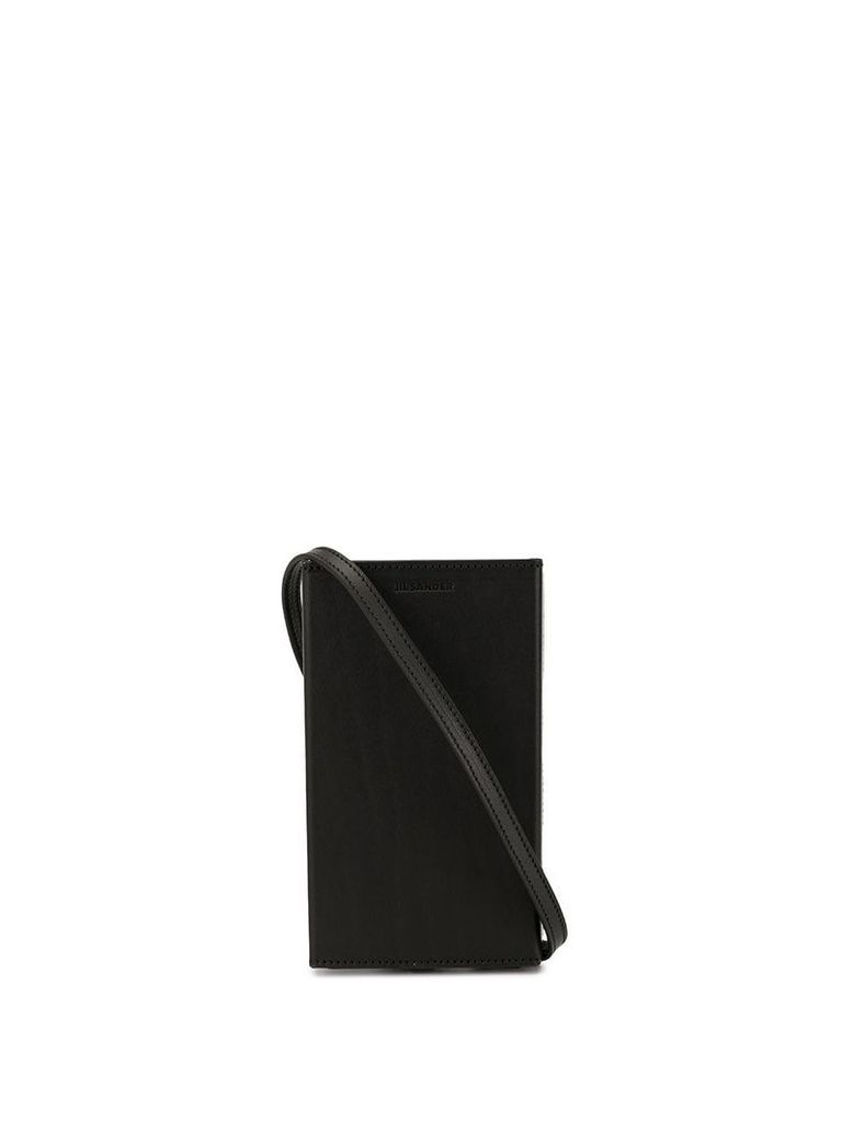 Jil Sander rectangular crossbody bag - Black