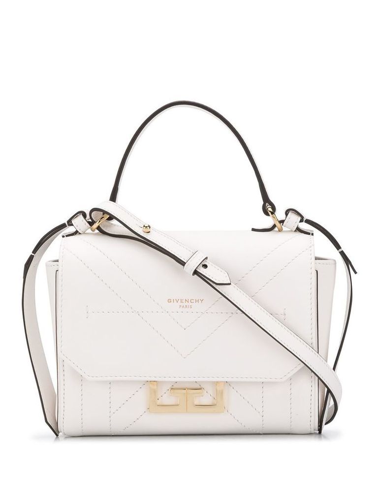 Givenchy double GG cross-body bag - White