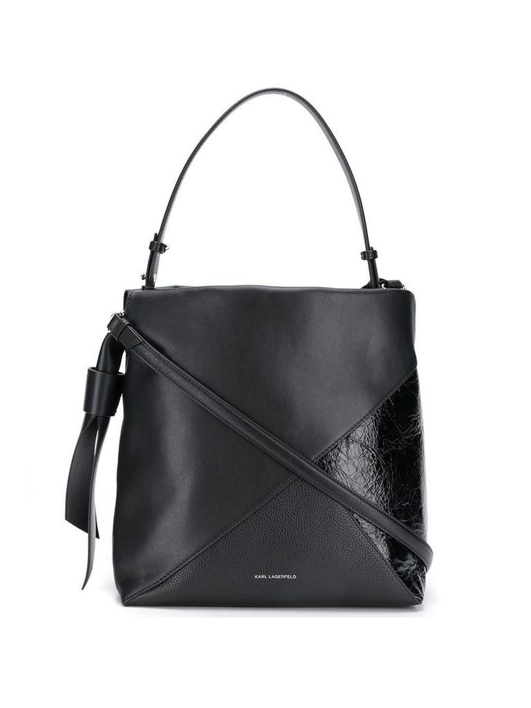 Karl Lagerfeld K/Geo Hobo tote bag - Black