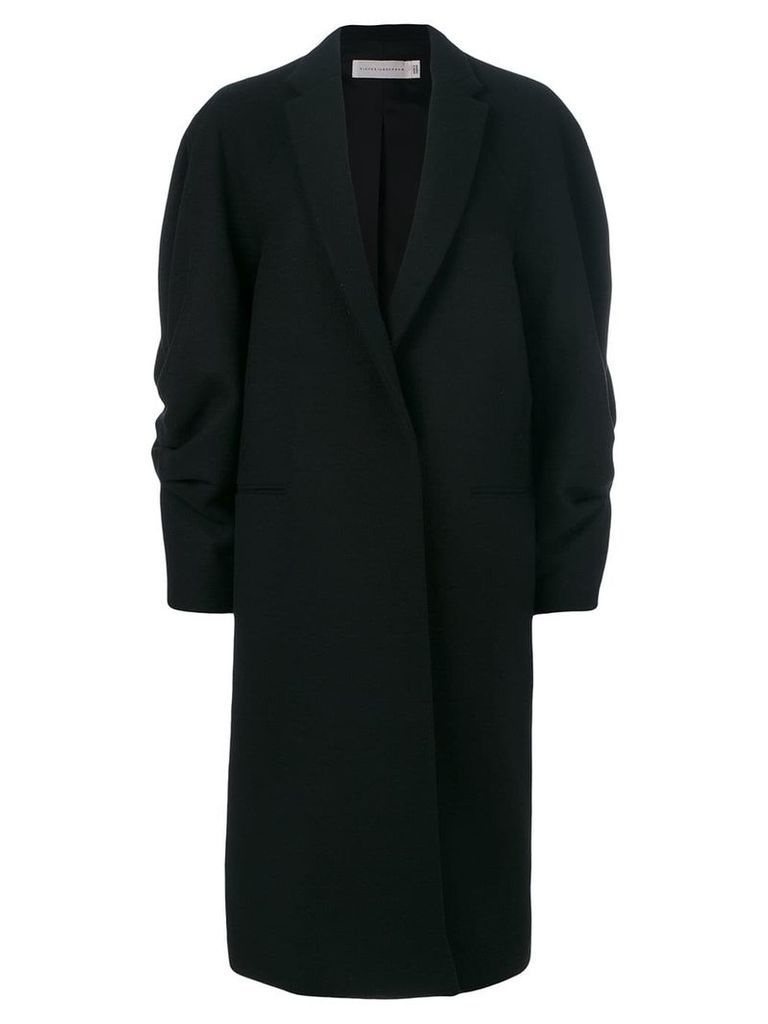 Victoria Beckham structured sleeve coat - Black