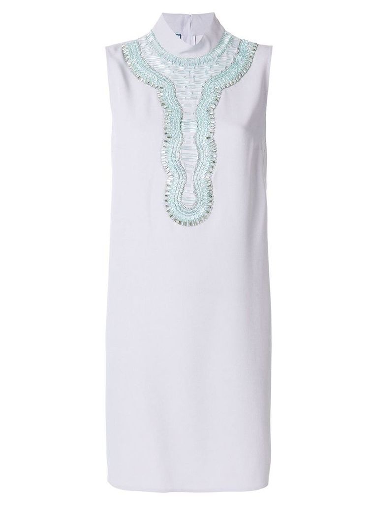Prada embellished sleeveless dress - PINK