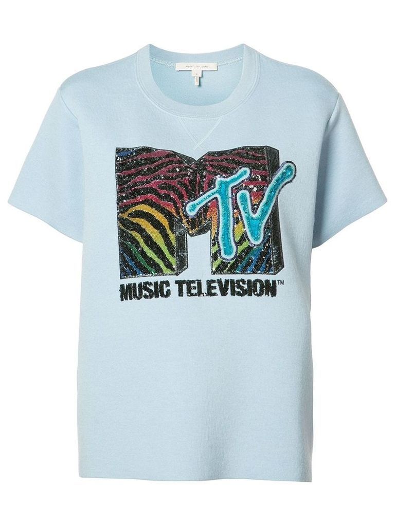 Marc Jacobs MTV branded T-shirt - Blue