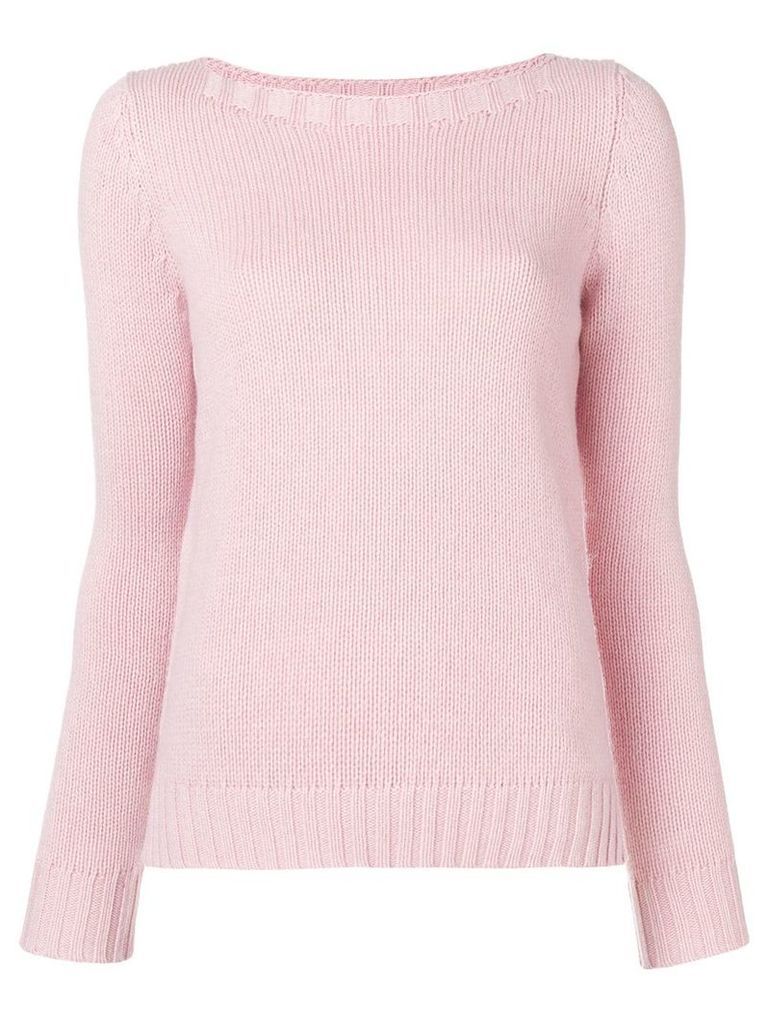 Aragona cashmere knit sweater - PINK
