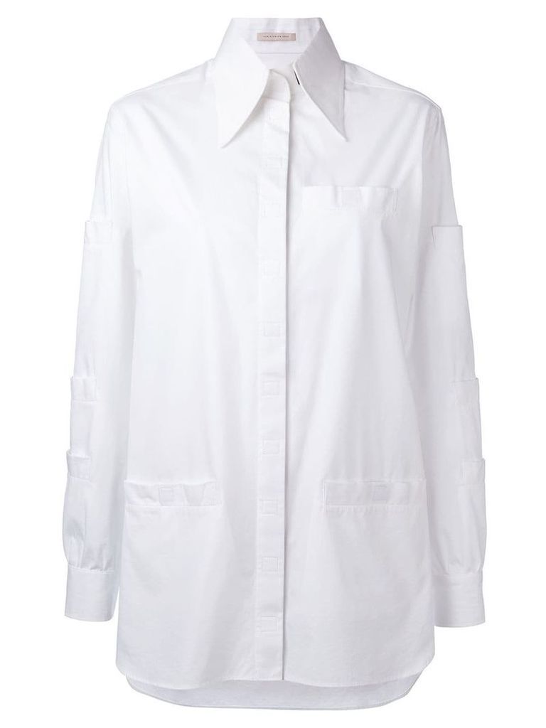 Christopher Kane Velcro shirt - White