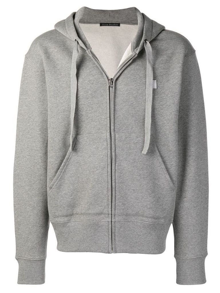 Acne Studios Ferris Face zip hoodie - Grey
