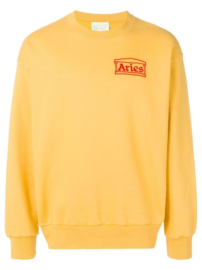 Aries Aries sweatshirt - Yellow
