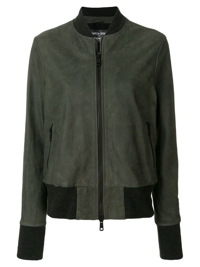 Giorgio Brato zipped jacket - Green