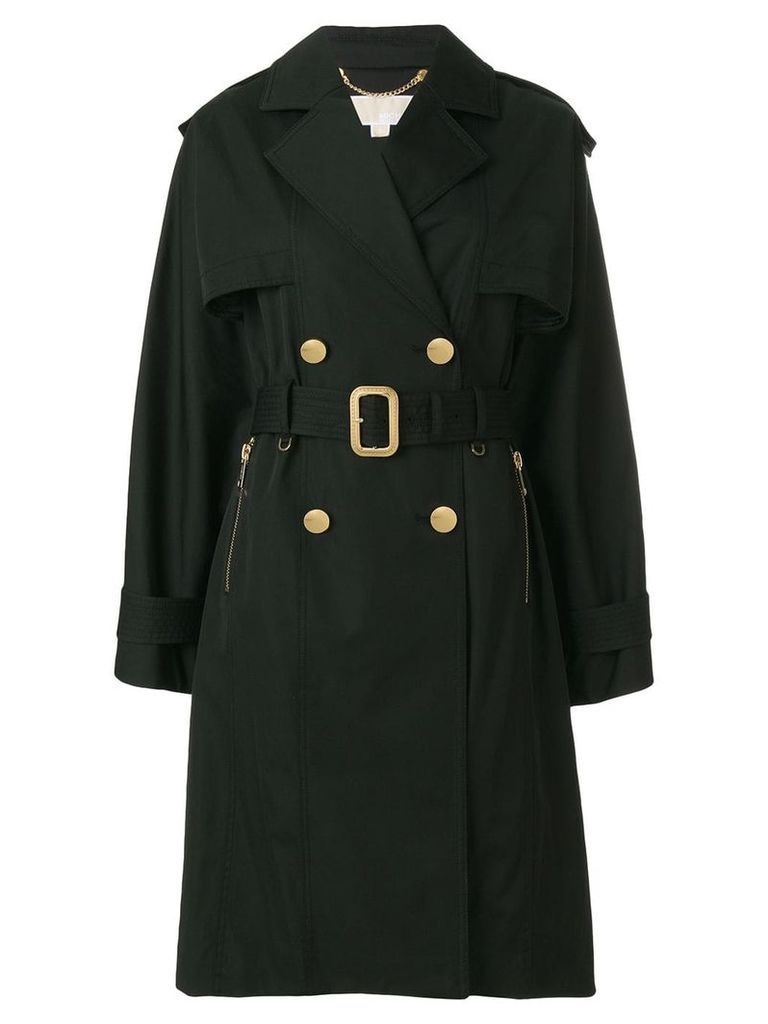 Michael Michael Kors double-breasted trench coat - Black