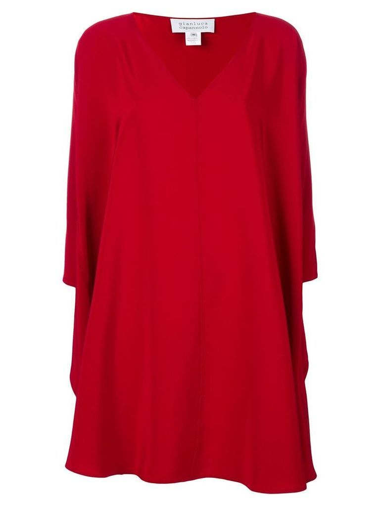 Gianluca Capannolo crepe dress - Red