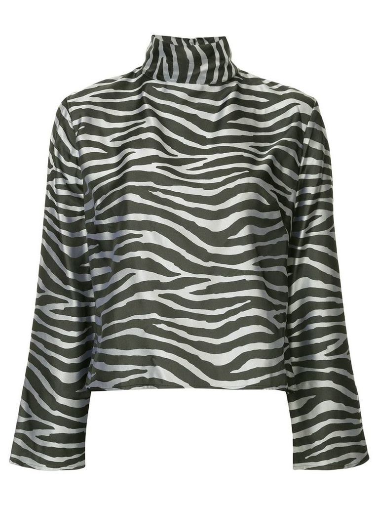 Taller Marmo zebra print blouse - Black