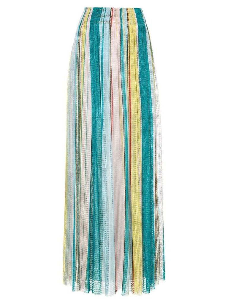 Missoni fine knit maxi skirt - Multicolour