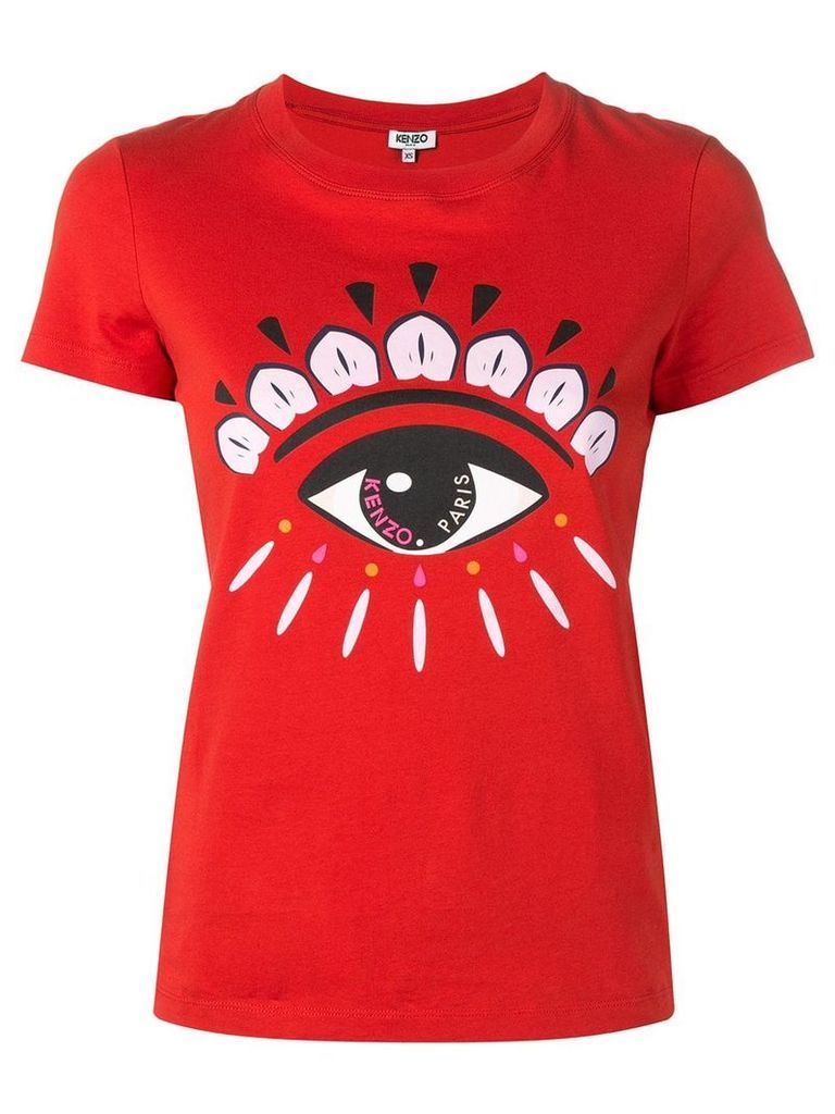 Kenzo Eye print T-shirt - Red