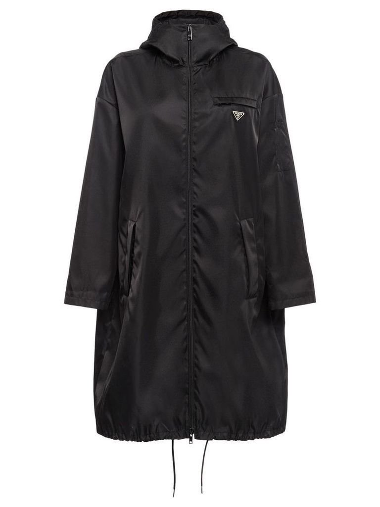 Prada Nylon gabardine raincoat - Black