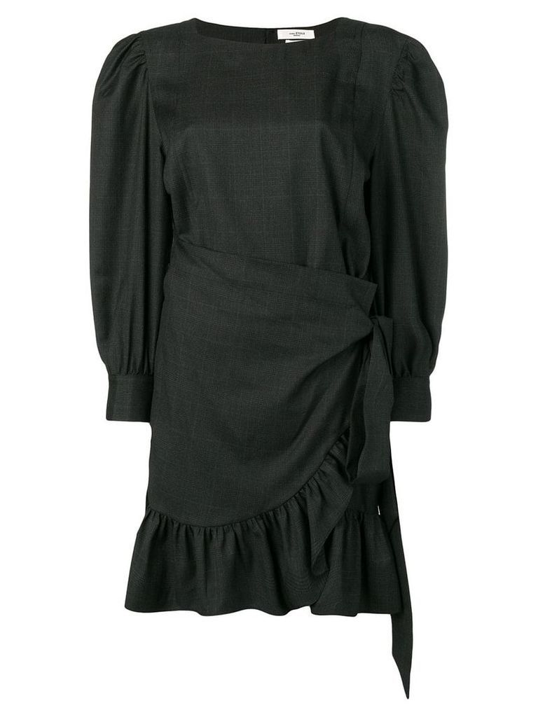 Isabel Marant Étoile short frilled dress - Black