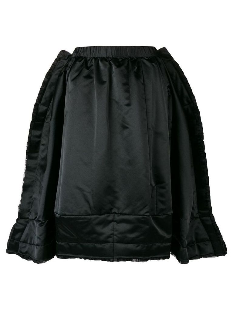 Comme Des Garçons full oversized skirt - Black