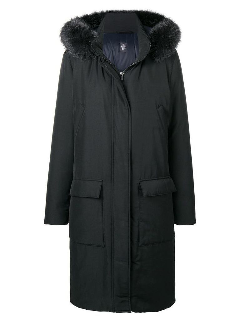 Eleventy long winter coat - Black