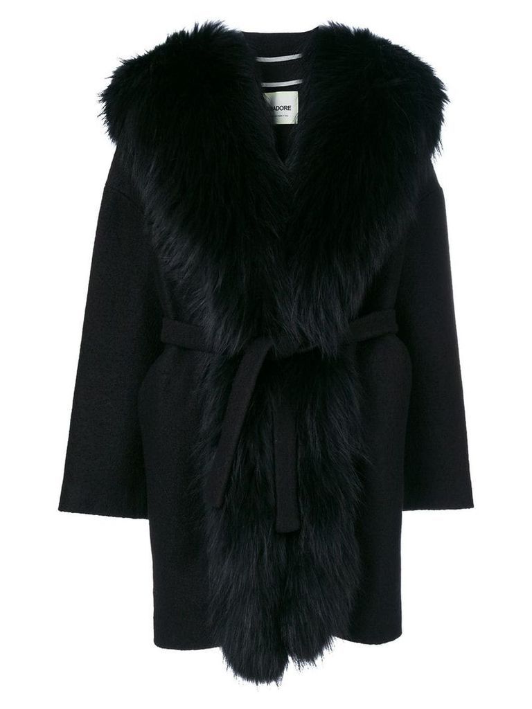 Ava Adore hooded jacket - Black