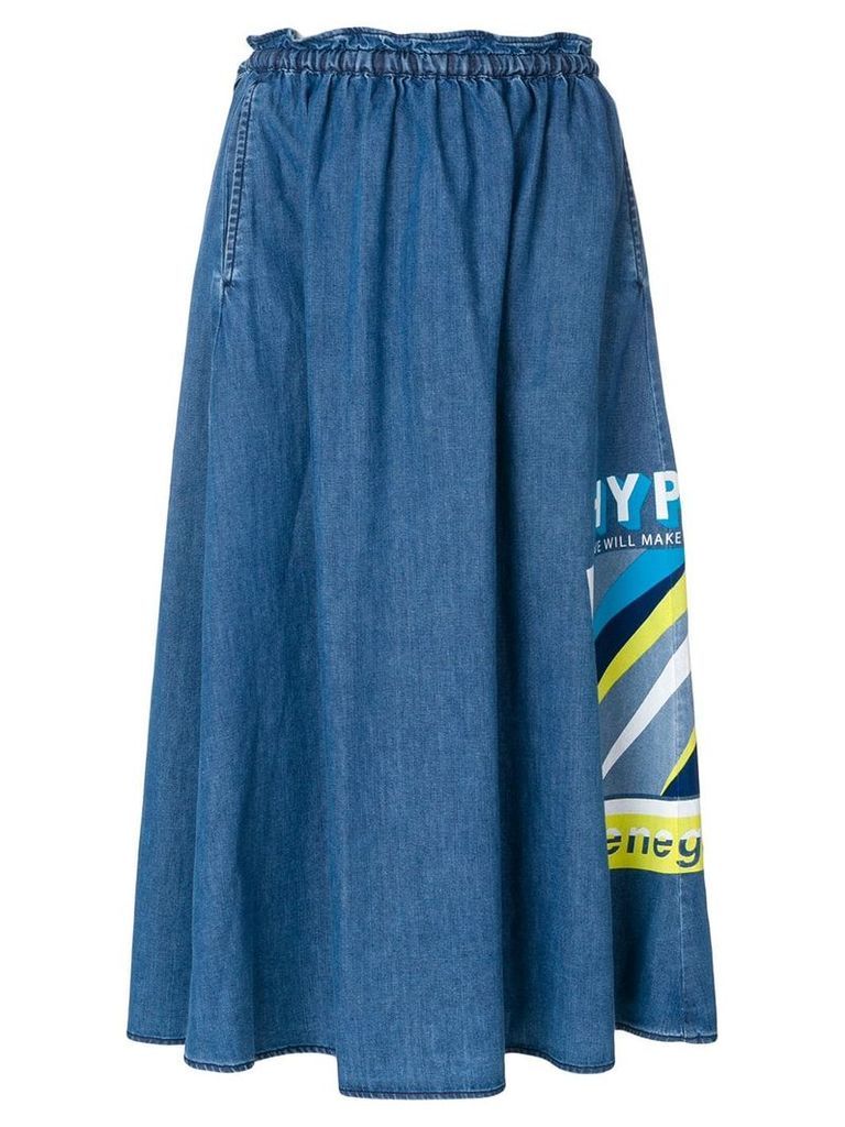 Kenzo Hyper Kenzo denim skirt - Blue