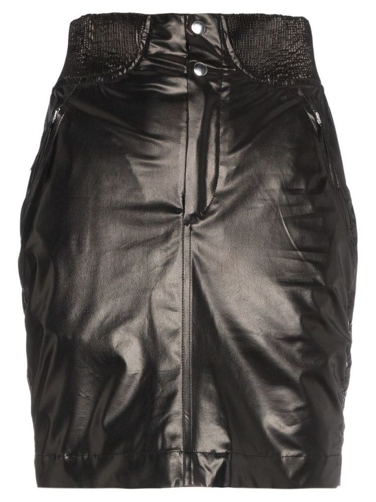 Isabel Marant Silk Mini Skirt - Black