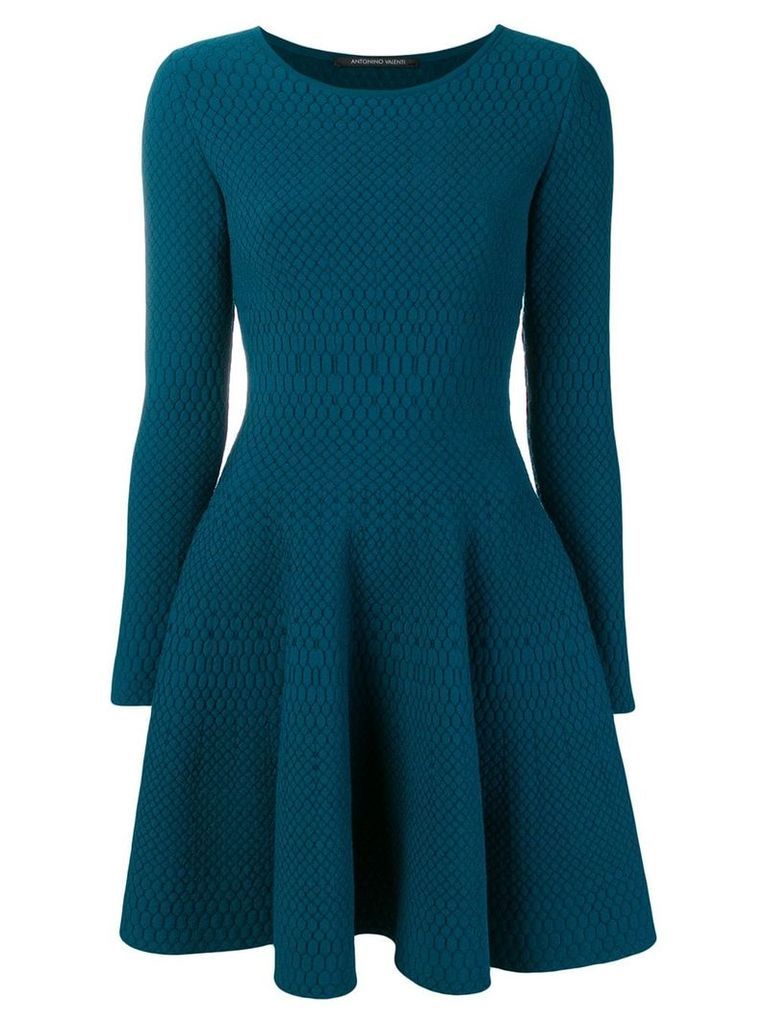 Antonino Valenti patterned short dress - Blue