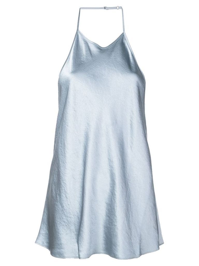 T By Alexander Wang cold shoulder camisole top - Blue