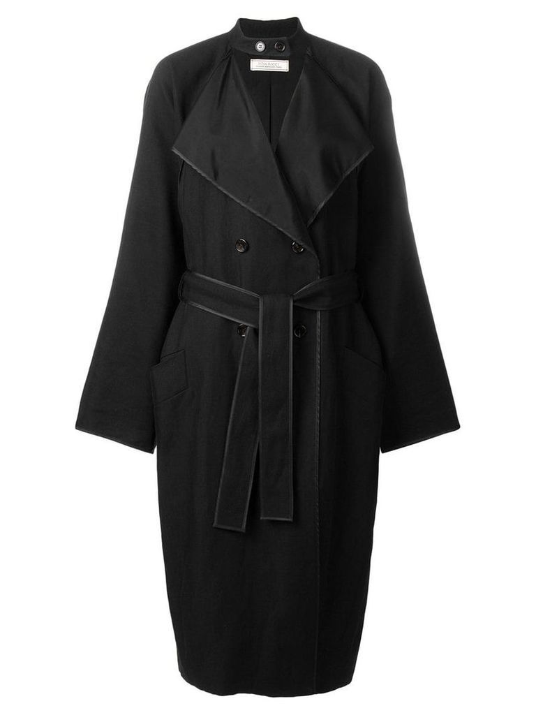 Nina Ricci double breasted coat - Black