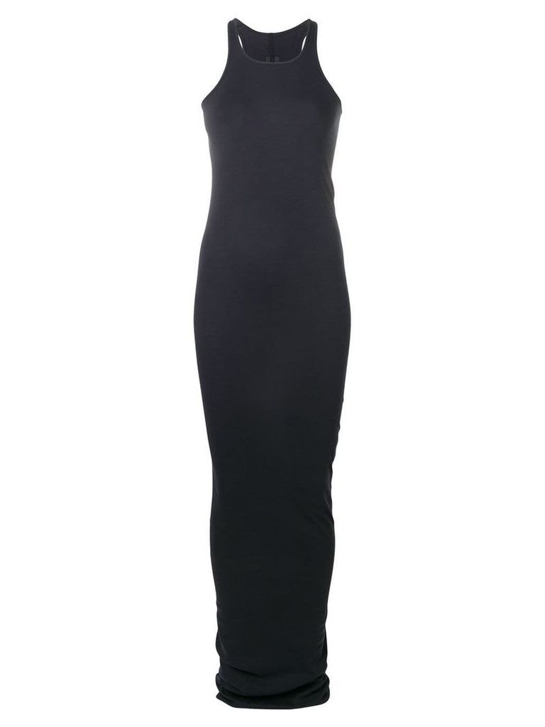 Rick Owens DRKSHDW fitted long dress - Blue