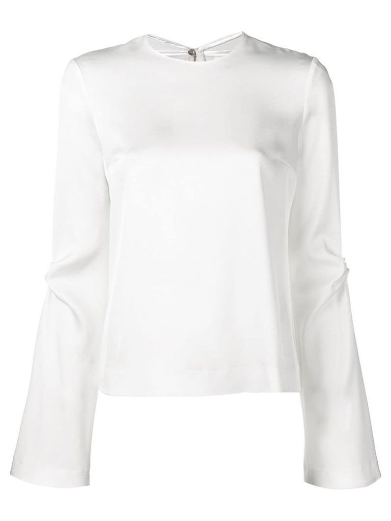 Galvan Orchid blouse - White