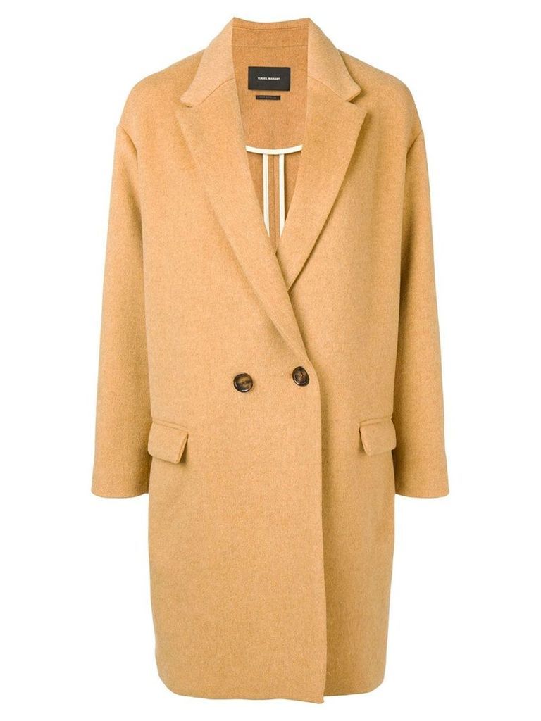 Isabel Marant oversized double-breasted coat - Neutrals