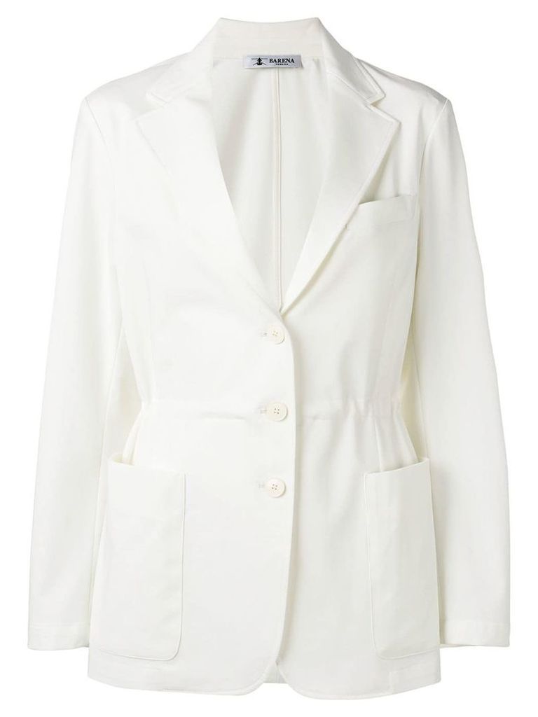 Barena tailored structured blazer - White