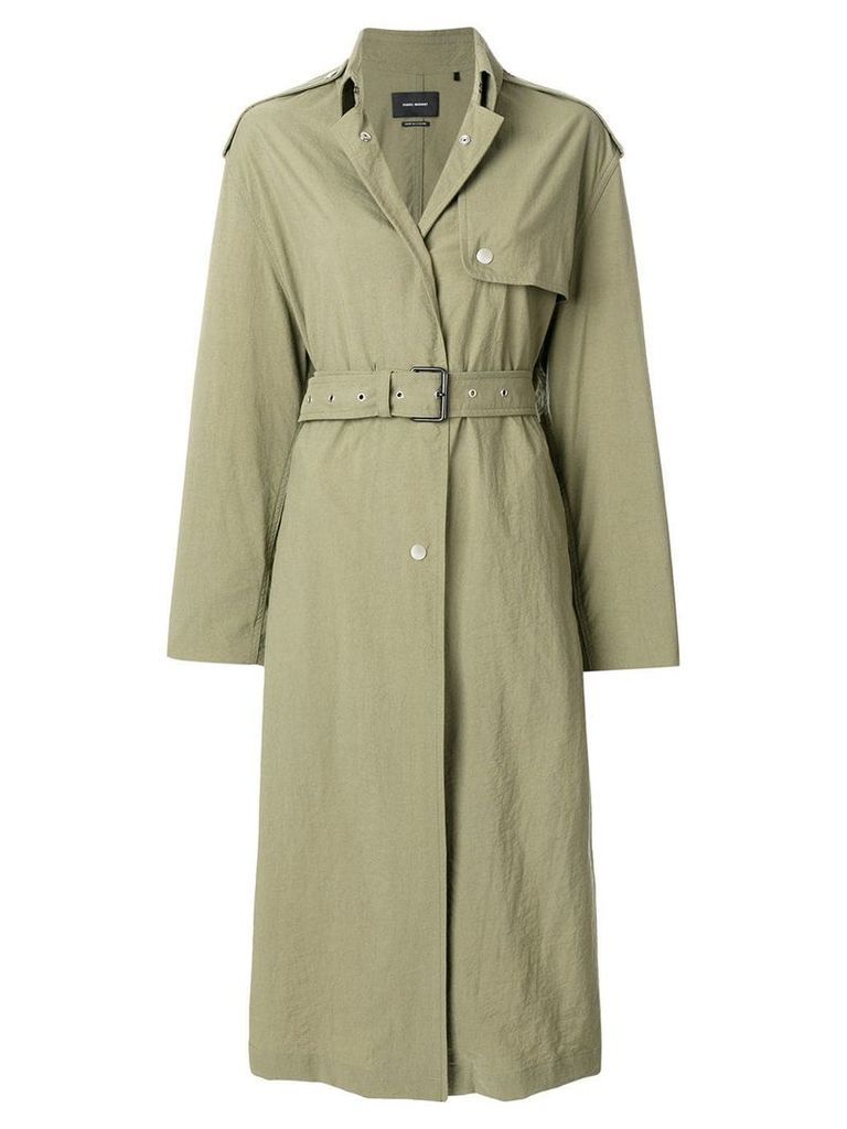 Isabel Marant Lawney coat - Green