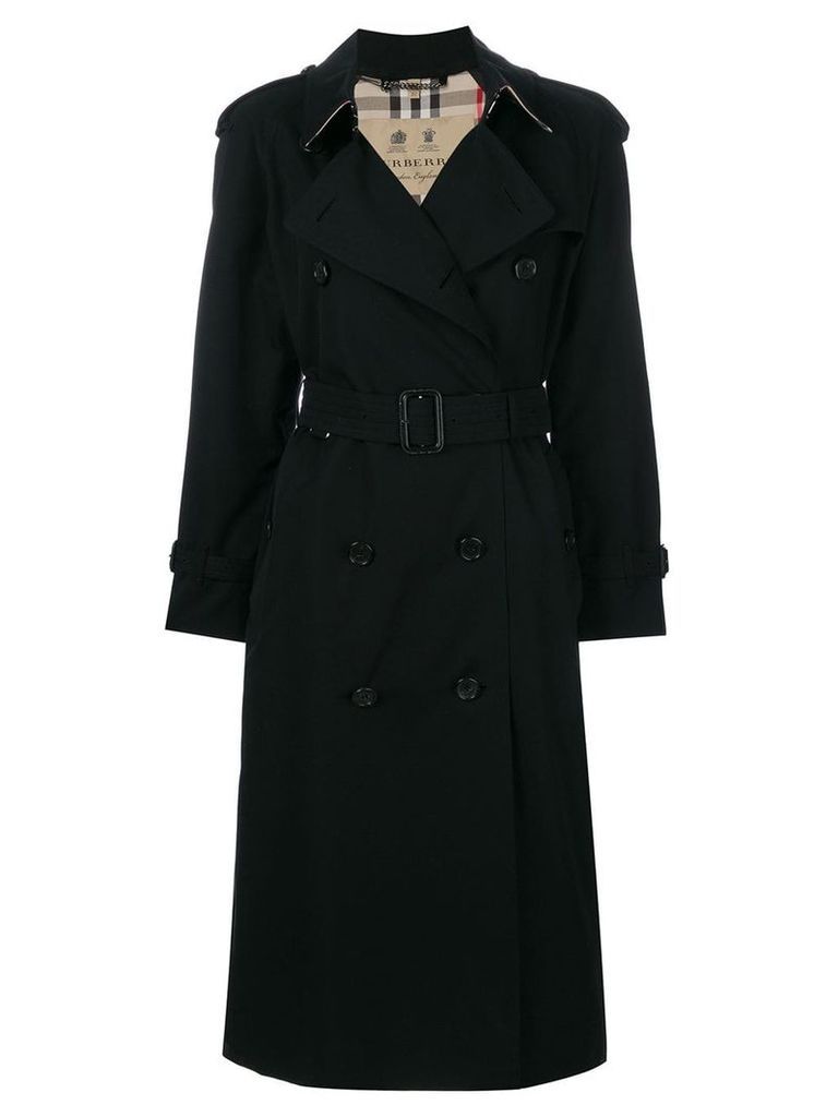 Burberry The Westminster - Extra-long Trench Coat - Black