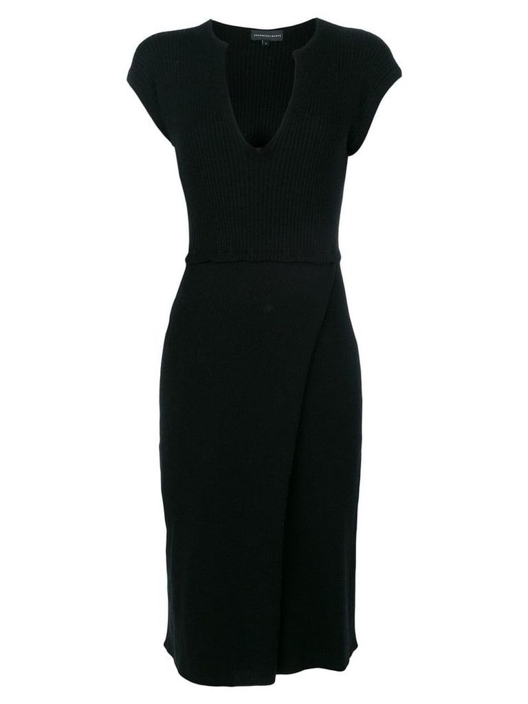Cashmere In Love Camilla knitted dress - Black