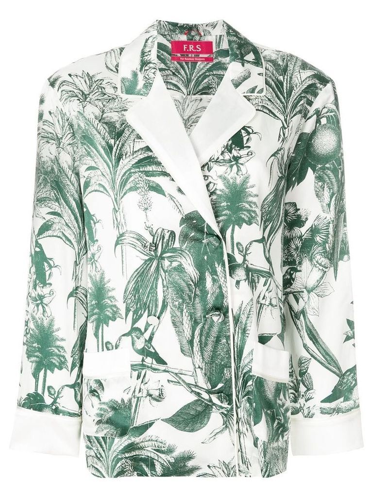 F.R.S For Restless Sleepers tropical print top - Green