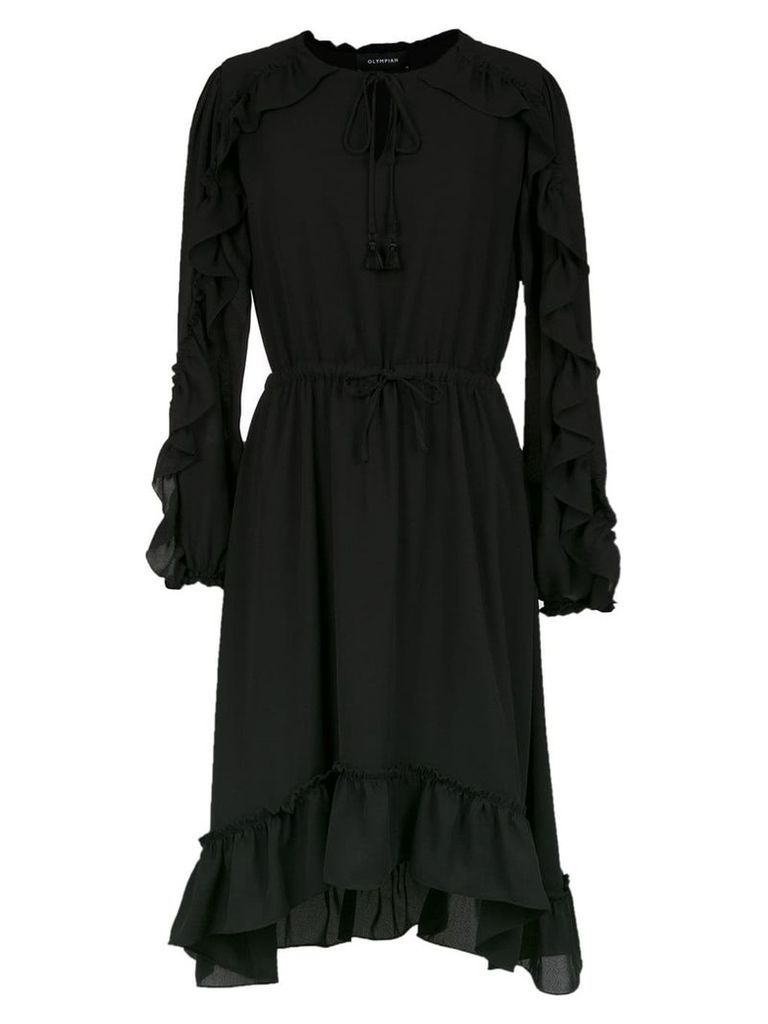 Olympiah Juli ruffled dress - Black