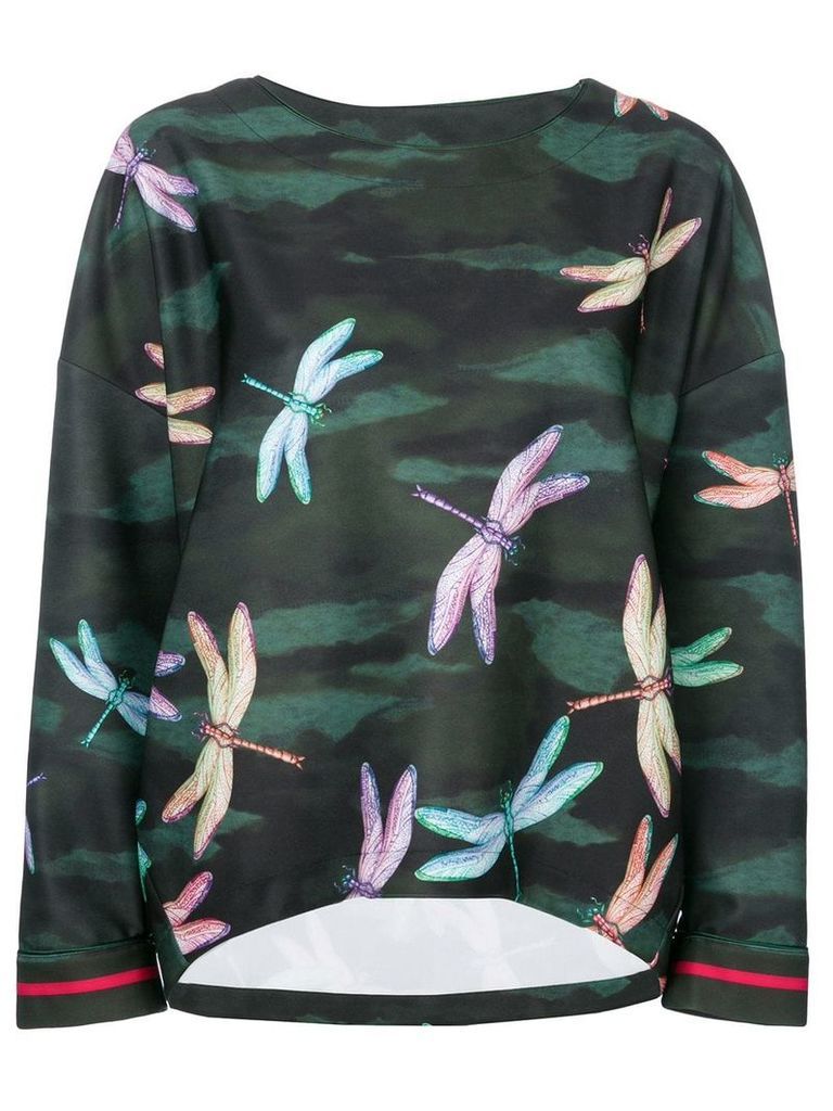 F.R.S For Restless Sleepers dragonfly print blouse - Green