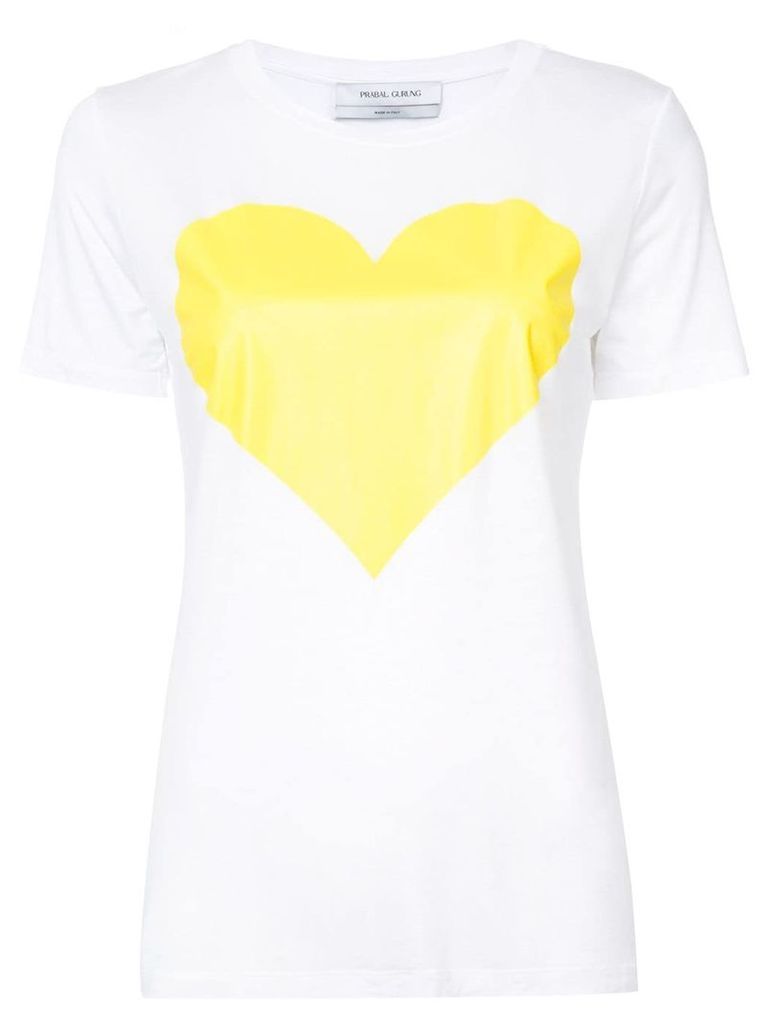 Prabal Gurung heart T-shirt - White