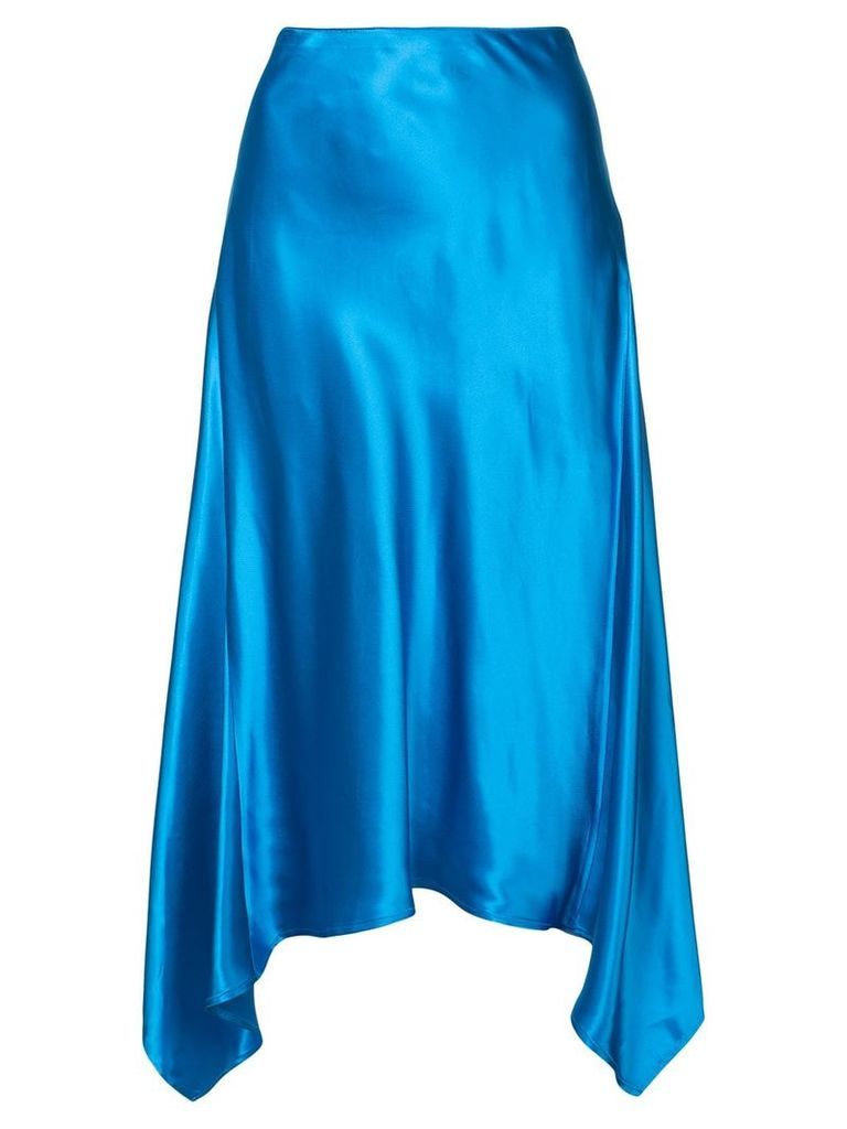 Sies Marjan asymmetric midi skirt - Blue