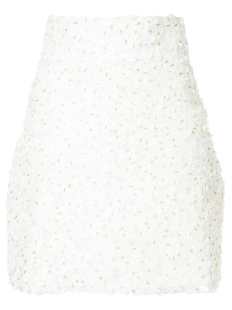 Bambah confetti skirt - White