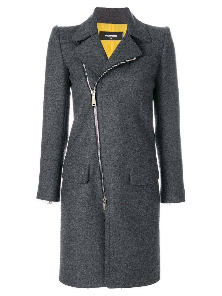Dsquared2 zipped coat - Grey